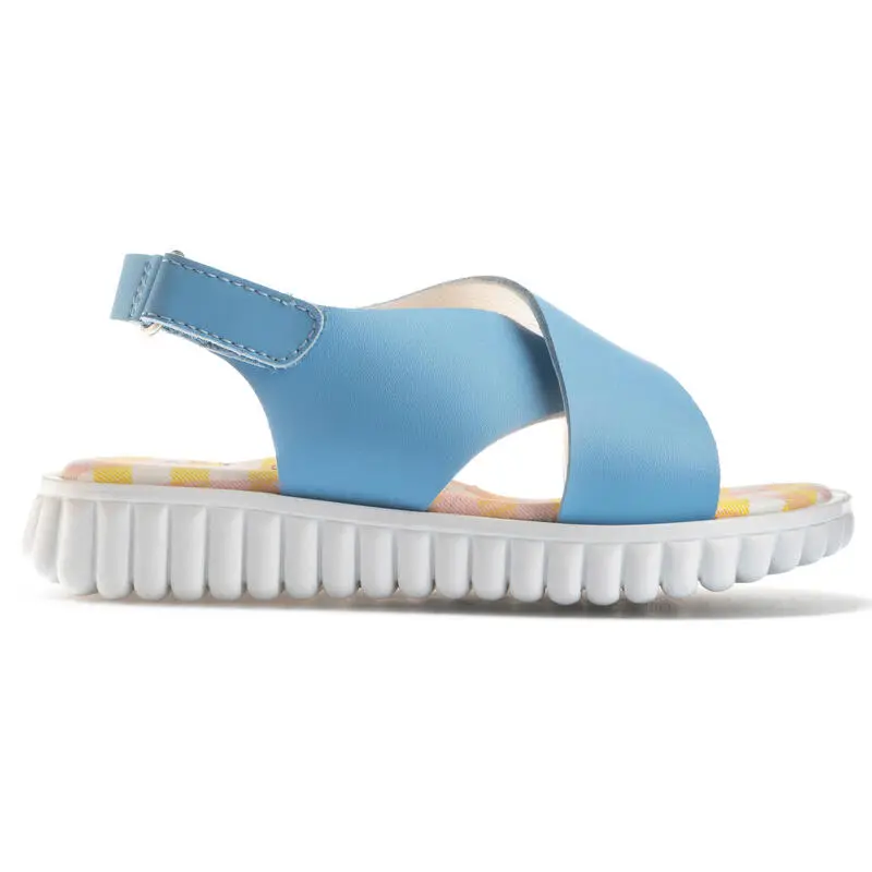 Sandalias De Marcha Deportiva De Piel De Niña PABLOSKY En Azul 2 Sandalias De Marcha Deportiva De Piel De Niña PABLOSKY En Azul - Imagen 2