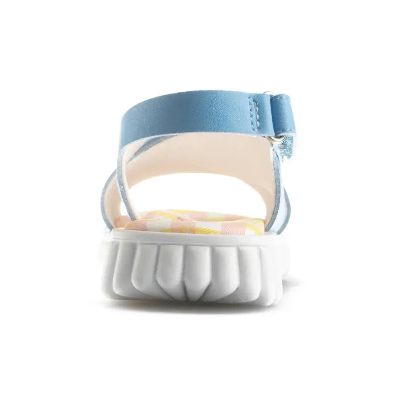 Sandalias De Marcha Deportiva De Piel De Niña PABLOSKY En Azul 4 Sandalias De Marcha Deportiva De Piel De Niña PABLOSKY En Azul - Imagen 4