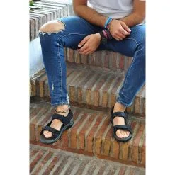 Sandalias De Senderismo Trekking Zerimar De Piel Para Hombre -CAMINAR comercio sandalias de senderismo trekking zerimar de piel para hombre 3