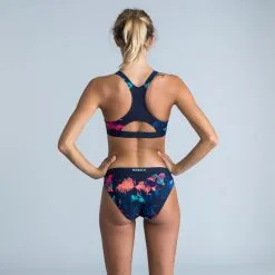 Top Natación Mujer Nabaiji Azul Marino Estampado -CAMINAR comercio top natacion mujer nabaiji azul marino estampado 4