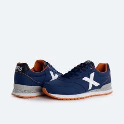 Zapatilla Casual MUNICH Dash Para Hombre Azul -CAMINAR comercio zapatilla casual munich dash para hombre azul 4