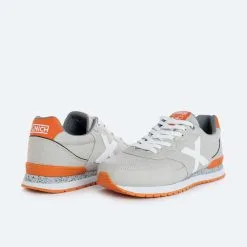 Zapatilla Casual MUNICH Dash Para Hombre Gris -CAMINAR comercio zapatilla casual munich dash para hombre gris 4