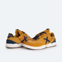 Zapatilla Casual MUNICH RIGEL Hombre Mostaza 9 Zapatilla Casual MUNICH RIGEL Hombre Mostaza -CAMINAR comercio zapatilla casual munich rigel hombre mostaza 4