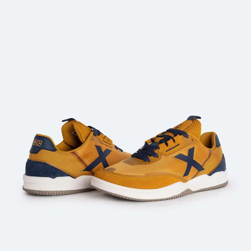 Zapatilla Casual MUNICH RIGEL Hombre Mostaza 5 Zapatilla Casual MUNICH RIGEL Hombre Mostaza - Imagen 5