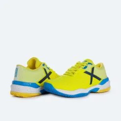 Zapatilla De Pádel MUNICH Pad X Adulto Amarillo -CAMINAR comercio zapatilla de padel munich pad x adulto amarillo 4
