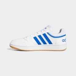 Zapatilla Hoops 3.0 Adidas Hombre Blanco -CAMINAR comercio zapatilla hoops 30 adidas hombre blanco 2