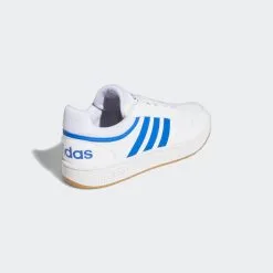 Zapatilla Hoops 3.0 Adidas Hombre Blanco -CAMINAR comercio zapatilla hoops 30 adidas hombre blanco 3