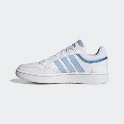 Zapatilla Hoops 3.0 Adidas Mujer Blanco -CAMINAR comercio zapatilla hoops 30 adidas mujer blanco 2