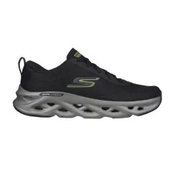 Zapatillas Caminar Hombre SKECHERS Go Run Swirl Tech Negro