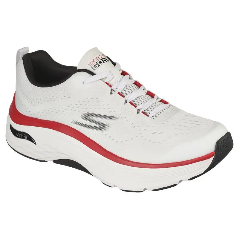 Zapatillas Caminar Hombre Skechers Max Cushioning Arch Fit Blanco 2 Zapatillas Caminar Hombre Skechers Max Cushioning Arch Fit Blanco - Imagen 2