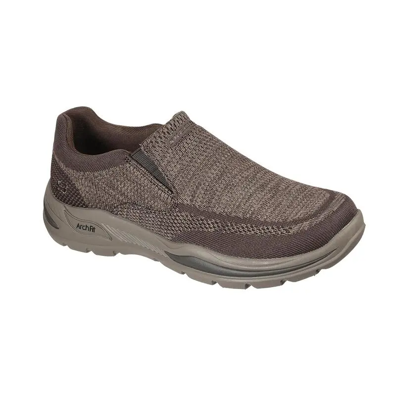 Zapatillas Caminar Hombre SKECHERS Motley-Vaseo Marrón 2 Zapatillas Caminar Hombre SKECHERS Motley-Vaseo Marrón - Imagen 2