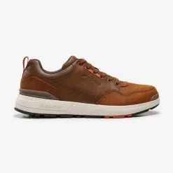 Zapatillas Caminar Hombre Skechers Piel Rozier Marrón