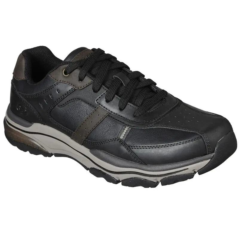 Zapatillas Caminar Hombre SKECHERS Relaxed Fit Romago-Elmen Negro 2 Zapatillas Caminar Hombre SKECHERS Relaxed Fit Romago-Elmen Negro - Imagen 2
