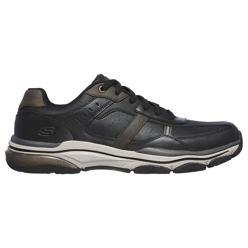 Zapatillas Caminar Hombre SKECHERS Relaxed Fit Romago-Elmen Negro 1 Zapatillas Caminar Hombre SKECHERS Relaxed Fit Romago-Elmen Negro