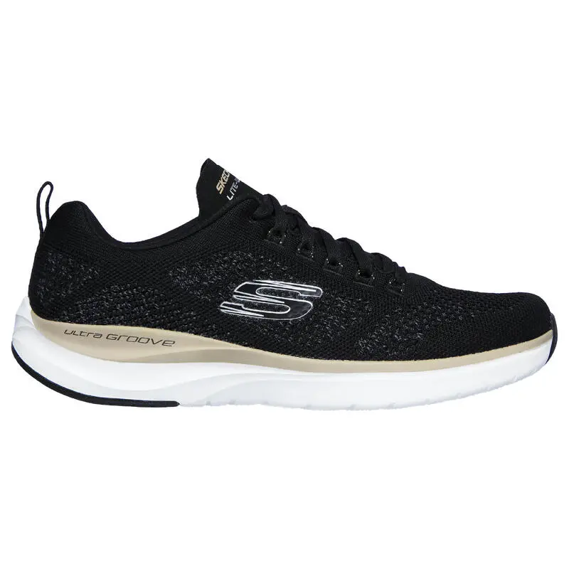Zapatillas Caminar Hombre Skechers Ultra Groove Negro 1 Zapatillas Caminar Hombre Skechers Ultra Groove Negro