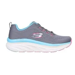 Zapatillas Caminar Mujer SKECHERS D'Lux-Walker Negro -CAMINAR comercio zapatillas caminar mujer skechers dlux walker gris