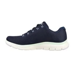 Zapatillas Caminar Mujer SKECHERS Flex Appeal 4.0-Coated Fidelity Azul Marino -CAMINAR comercio zapatillas caminar mujer skechers flex appeal 40 coated fidelity azul marino 4