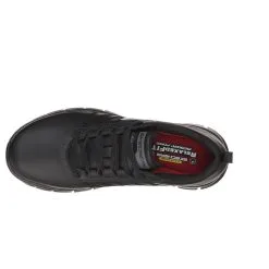 Zapatillas Caminar Mujer SKECHERS Work Relaxed Fit Sure Track Negro -CAMINAR comercio zapatillas caminar mujer skechers work relaxed fit sure track negro 2