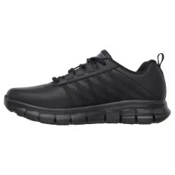 Zapatillas Caminar Mujer SKECHERS Work Relaxed Fit Sure Track Negro -CAMINAR comercio zapatillas caminar mujer skechers work relaxed fit sure track negro 4