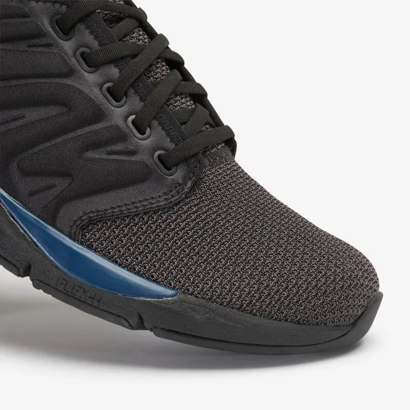 Newfeel Zapatillas Caminar Sportwalk Confort Negro/Azul 4 Newfeel Zapatillas Caminar Sportwalk Confort Negro/Azul - Imagen 4