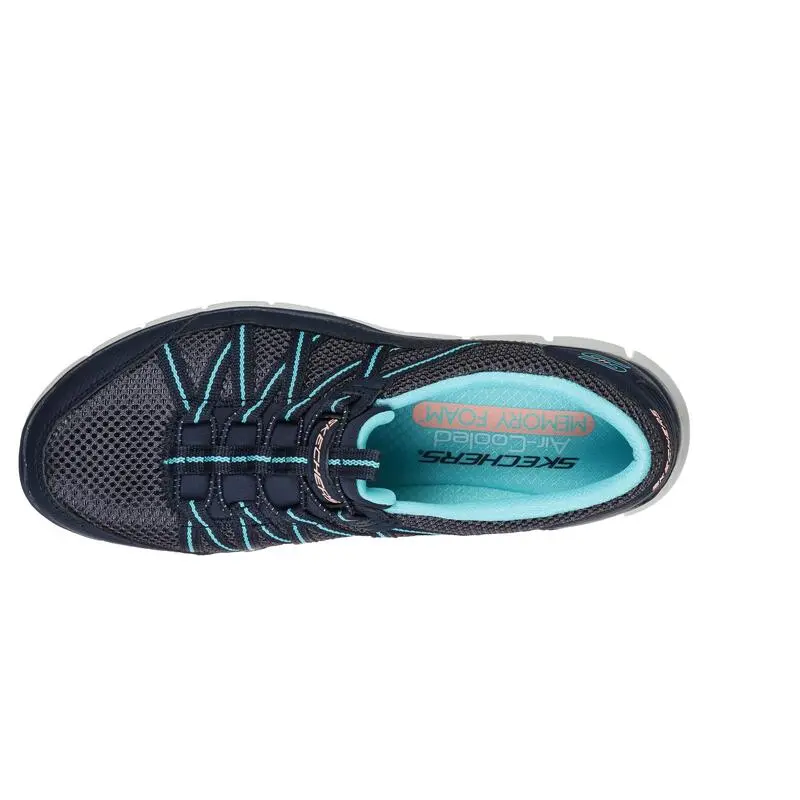 Zapatillas Caminar Unisex Skechers My Business 104061 Azul Marino 3 Zapatillas Caminar Unisex Skechers My Business 104061 Azul Marino - Imagen 3