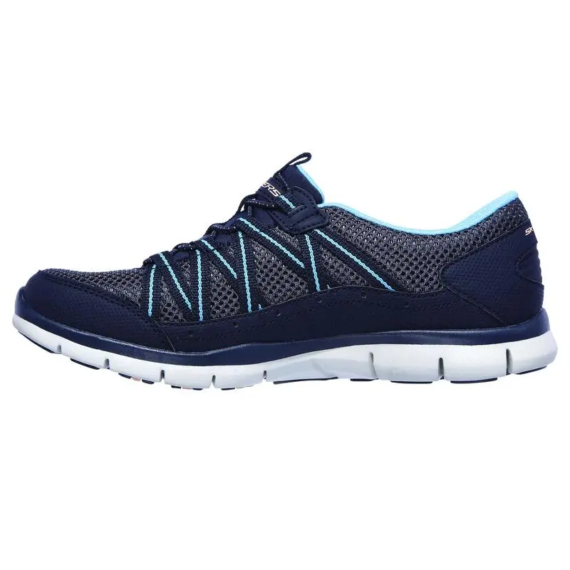 Zapatillas Caminar Unisex Skechers My Business 104061 Azul Marino 5 Zapatillas Caminar Unisex Skechers My Business 104061 Azul Marino - Imagen 5