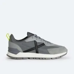 Zapatillas Casual MUNICH Versatile Hombre Gris