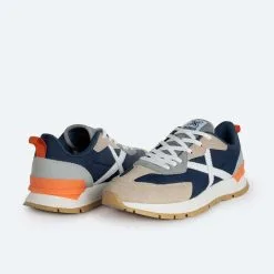 Zapatillas Casual MUNICH Versatile Hombre Marino -CAMINAR comercio zapatillas casual munich versatile hombre marino 4