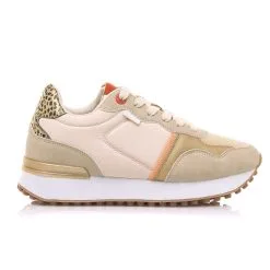 Zapatillas De Caminar Para Mujer Mtng Selva En Color Beige