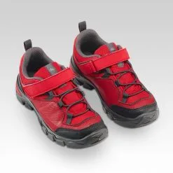 Zapatillas De Montaña Y Trekking Perlante Niños 28 A 34 Quechua MH120 Velcro -CAMINAR comercio zapatillas de montaa y trekking perlante nios 28 a 34 quechua mh120 velcro 3