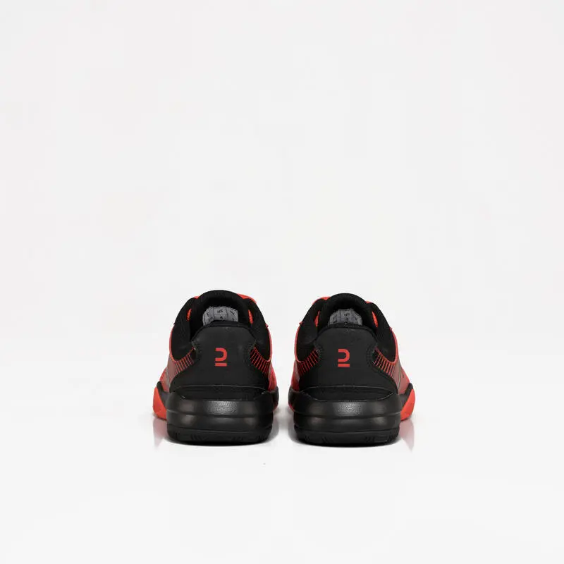 Zapatillas De Pádel Niños Kuikma PS 500 Rojo Negro 5 Zapatillas De Pádel Niños Kuikma PS 500 Rojo Negro - Imagen 5
