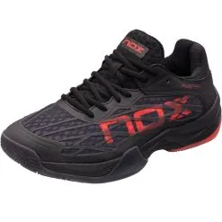 Zapatillas De Pádel Nox AT10 LUX Negro/Rojo -CAMINAR comercio zapatillas de padel nox at10 lux negrorojo 4