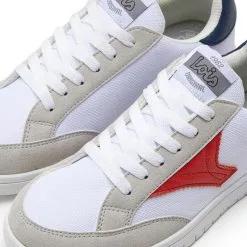 Zapatillas Deportivas Caminar Para Mujer Lois 85802 Blancas Con Cordones -CAMINAR comercio zapatillas deportivas caminar para mujer lois 85802 blancas con cordones 4