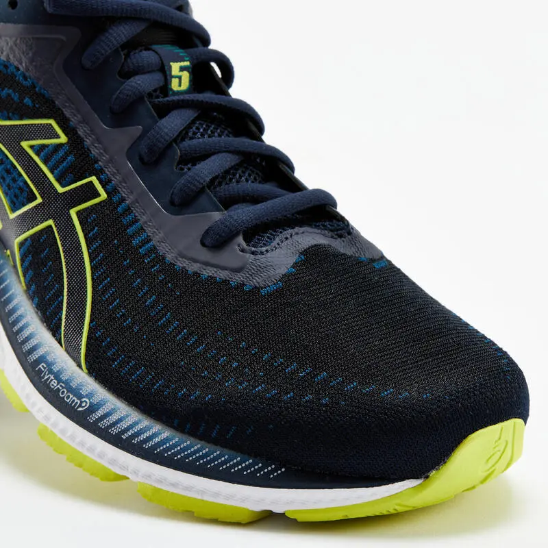 ZAPATILLAS RUNNING HOMBRE ASICS GEL SUPERION 5 NEGRO AZUL AMARILLO H 5 ZAPATILLAS RUNNING HOMBRE ASICS GEL SUPERION 5 NEGRO AZUL AMARILLO H - Imagen 5