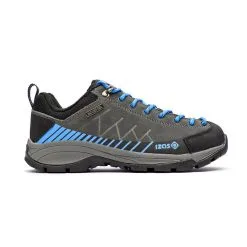 Zapatillas Trekking Unisex Izas Creta Gris Y Rosa -CAMINAR comercio zapatillas trekking unisex izas creta gris carbon y azul