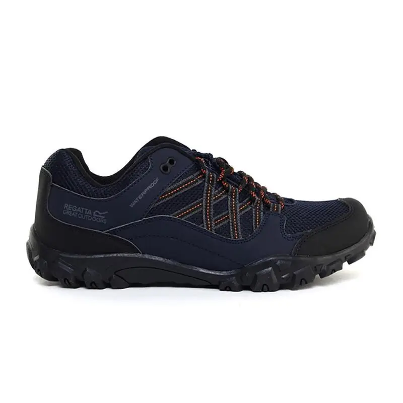 Regatta Zapatos De Senderismo Edgepoint III Low Rise Con Cordones Para Hombre Marino, 1 Regatta Zapatos De Senderismo Edgepoint III Low Rise Con Cordones Para Hombre Marino,